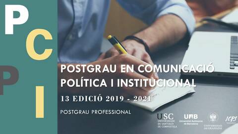 Postgrau en Comunicació Política i Institucional