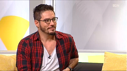 Roger Calaf en un moment del programa