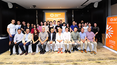 Foto de la I trobada del UAB Alumni Beijing Chapter a Pequín