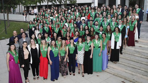 Doble Graduació dels titulats de l'Escola