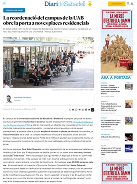 Article Diari Sabadell PDU