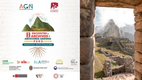 cartell conferencia internacional d'arxivística a perú