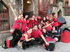 Tabalada al CP Dones de Diables de Les Corts