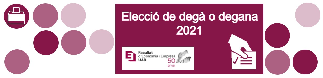 Elecció degà o degana 2021 FEiE