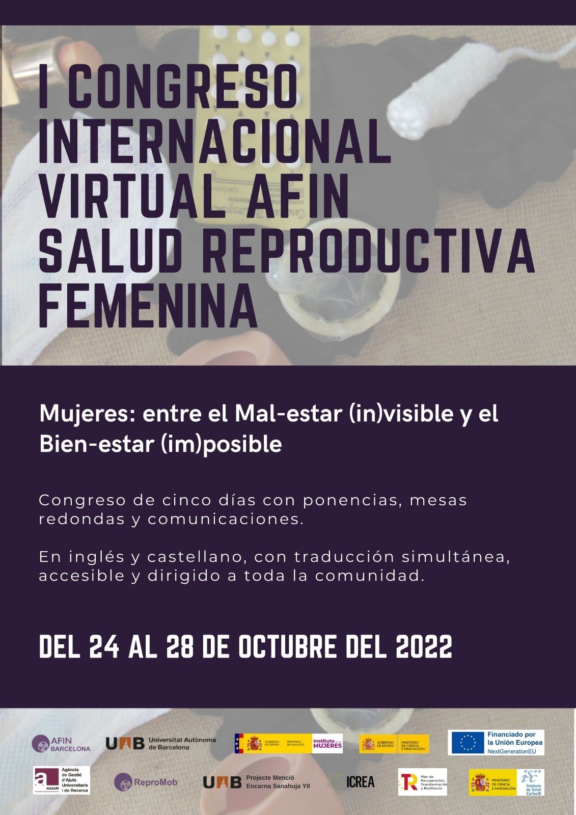 Cartell del Congrès de Salut Reproductiva