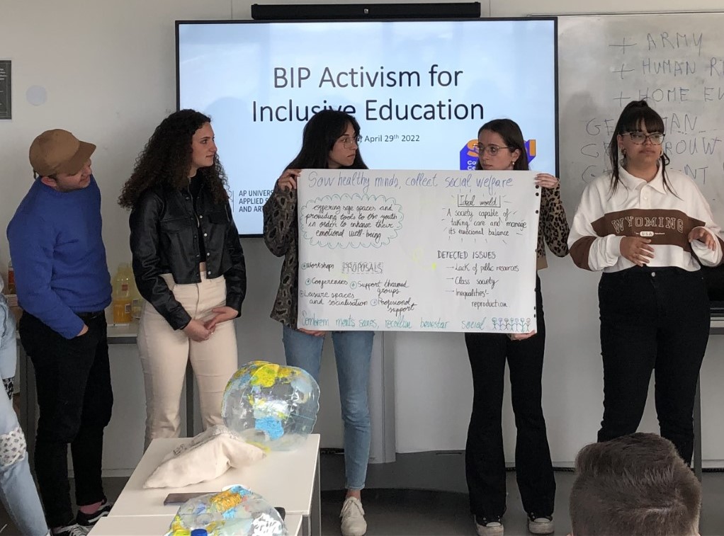 Participants del programa BIP d'Educacio Activism for Inclusive Education