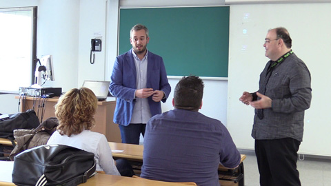 David Través explica la seva experiència professional en l'àmbit de la Seguretat Laboral
