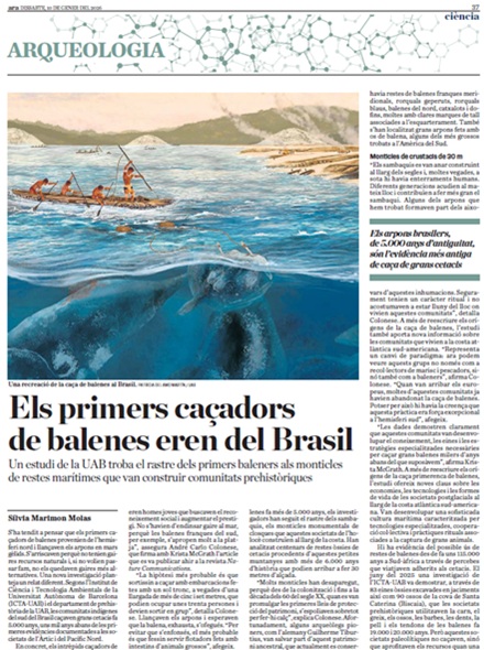 Els primers caçadors de balenes eren del Brasil