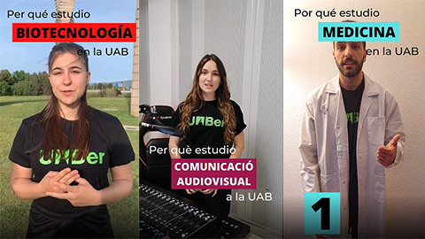 3 Raons: per què el meu grau a la UAB?