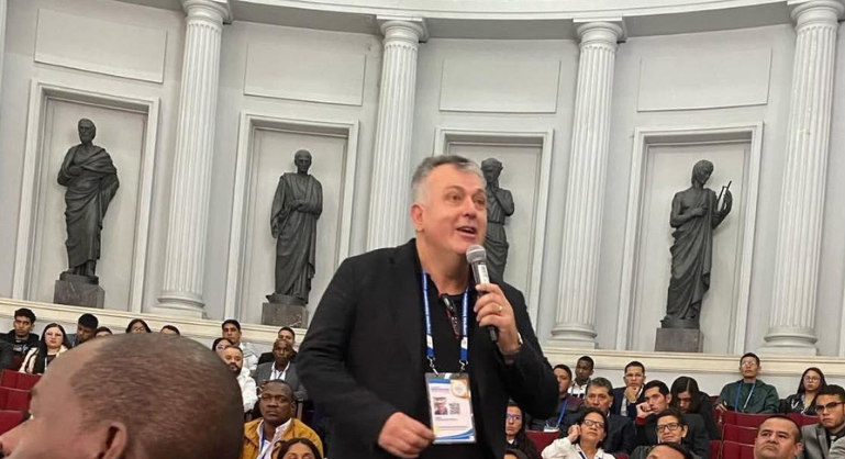 Emilio Fernández Peña, nombrado Académico Honorario por la Academia Olímpica Colombiana