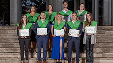 Titulats i titulades de la promoció 2023 del CFGS en Comerç Internacional