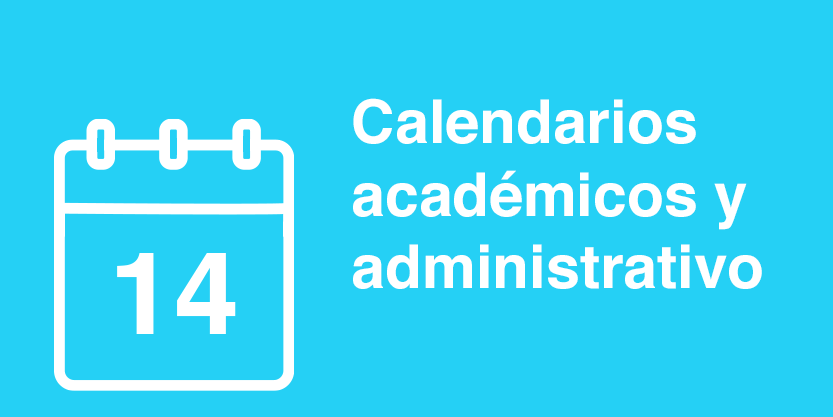Calendarios académicos y administrativo