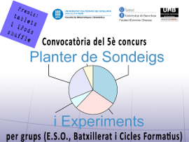 Planter de sondeigs i experiments 2014