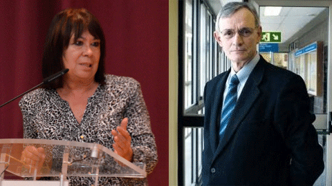 Cristina Nabona y Antón Costas