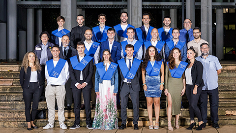 Tots els graduats de la promoció 2021