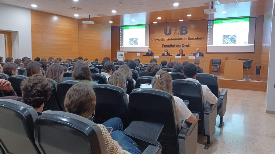 Xerrada pel Dia d'Europa a la Facultat de Dret