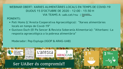 Xarxes alimentàries en temps de COVID-19