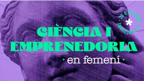 Cartell jornada Ciència i emprenedoria en femení