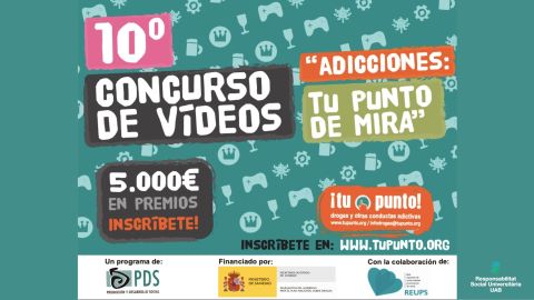 Cartell del 10è concurs d'addiccions:
