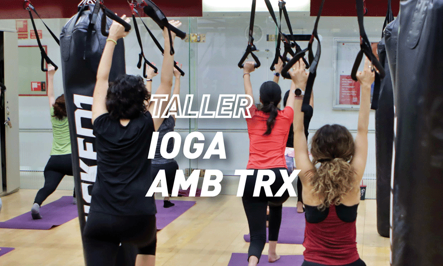classe de ioga amb trx