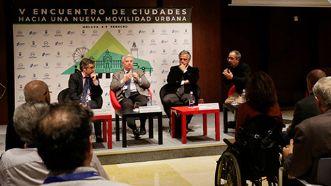 Alfonso Perona al V Encuentro de Ciudades de Màlaga
