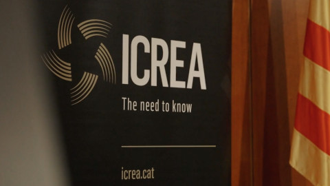 Cartell sobre els juts ICREA / cartel sobre las ayudas ICREA