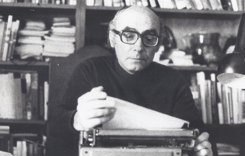 Fotografia de l'escriptor José Saramago