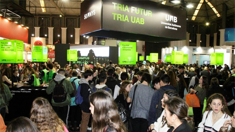 Saló de l'Ensenyament 2017, stand UAB