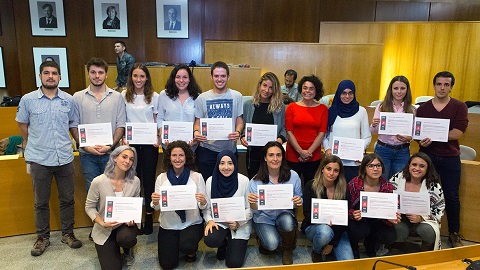 Acto de entrega de los 14 Premios Argó de ciclos formativos de grado superior