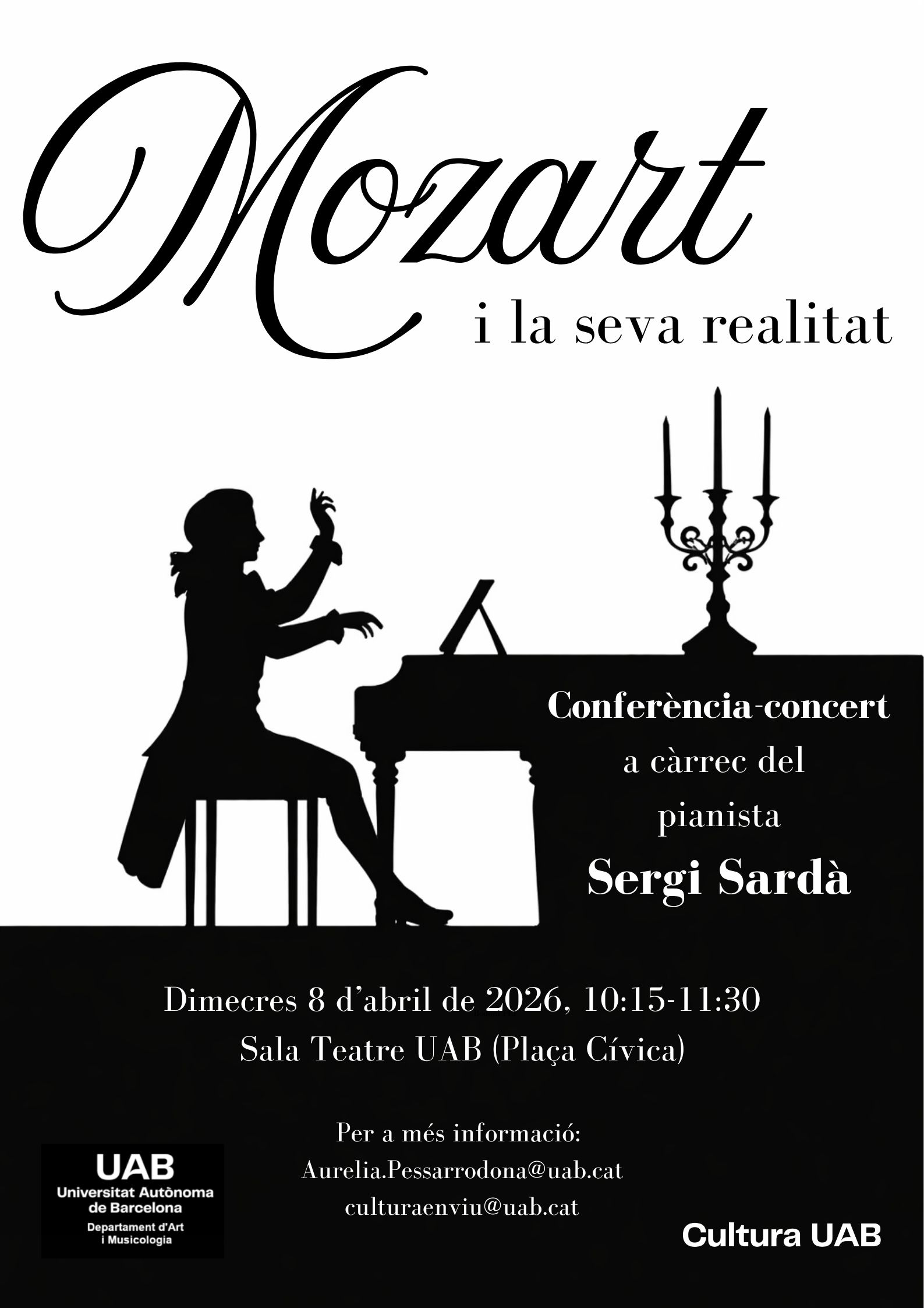 Cartell Mozart i la seva realitat