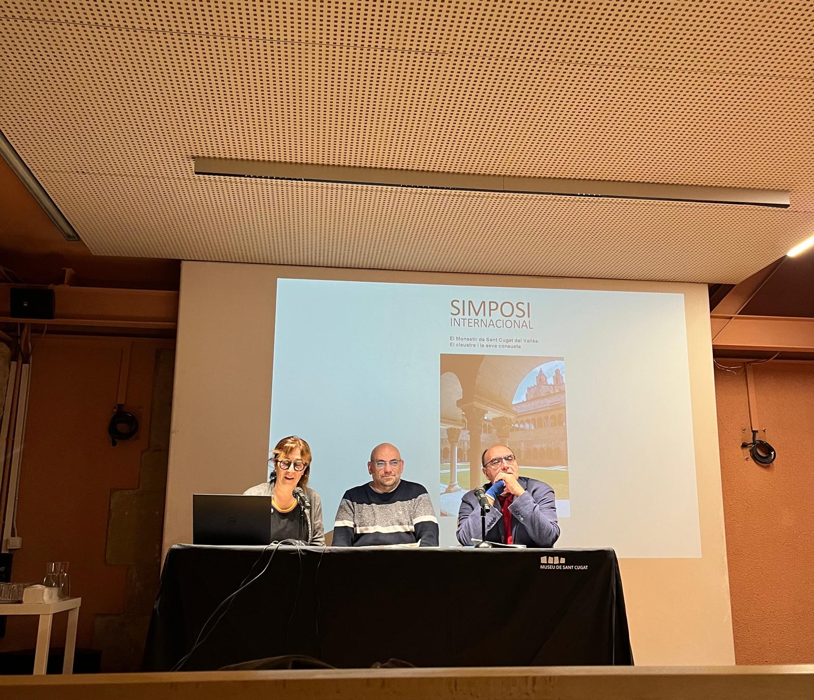 Imatge Simposi Internacional Monestir de St.Cugat