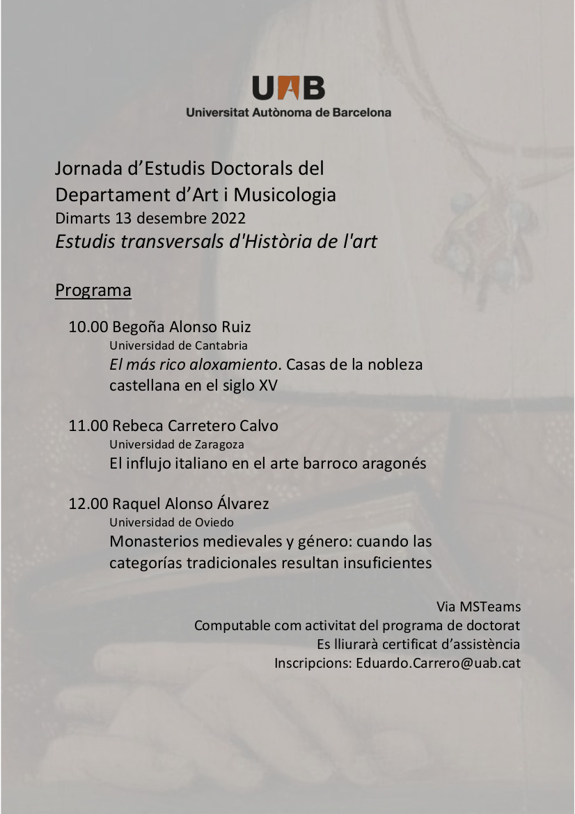 Jornades Estudis Doctorals 13 desembre