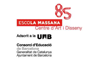 Fotografia logo del 85 aniversari de l'escola massana 