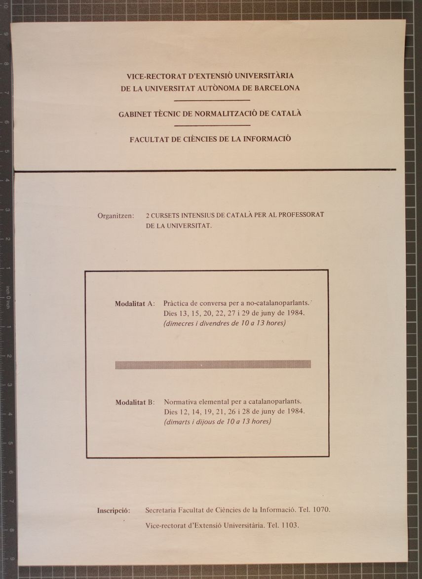 Amplia la imatge 2 Cursets intensius de Català per al professorat