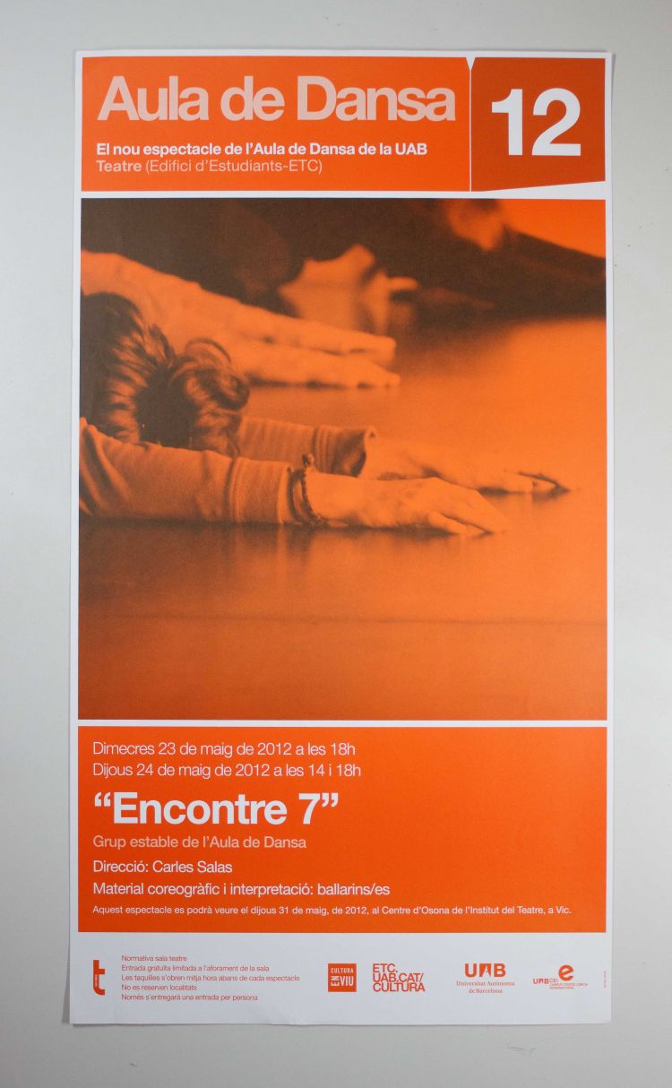 Amplia la imatge Aula de dansa 12. El nou espectacle de l'aula de Dansa de la UAB. Edifici ETC