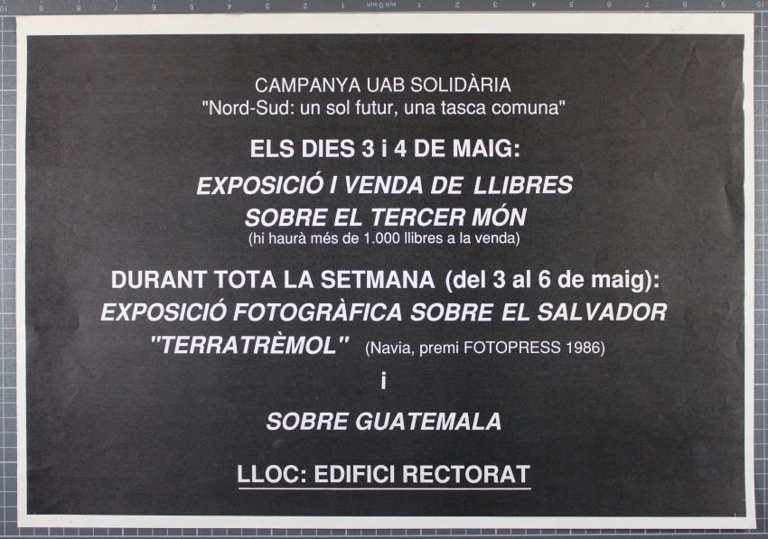 Amplia la imatge Campanya UAB solidària