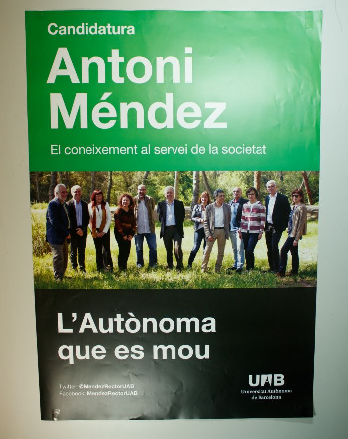 Amplia la imatge Candidatura Antonio Méndez. 2016/2020