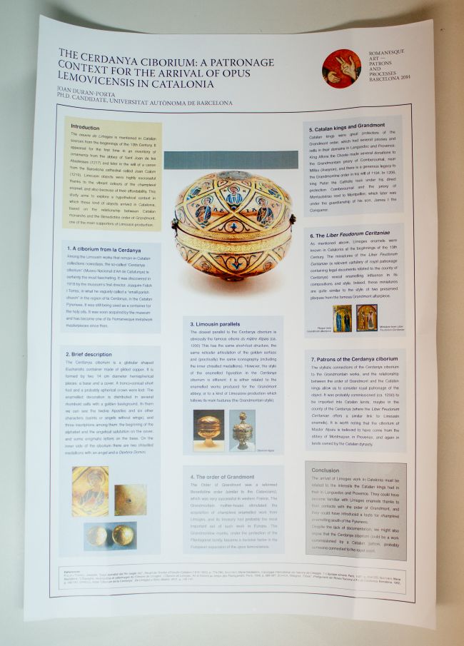 Amplia la imatge The Cerdanya ciborium: a patronage context for the arrival of opus lemovicensis in Catalonia