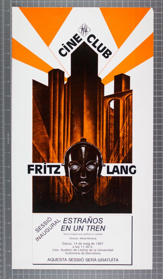 Amplia la imatge Cine Club Fritz Lang: Extraños en un tren