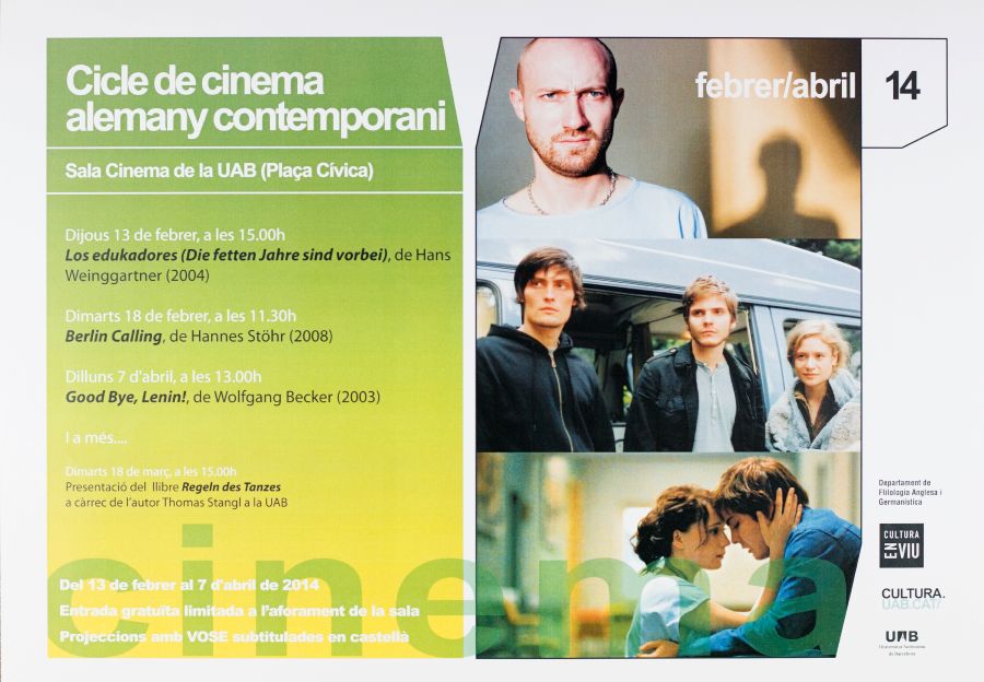 Amplia la imatge Cinema alemany contemporani