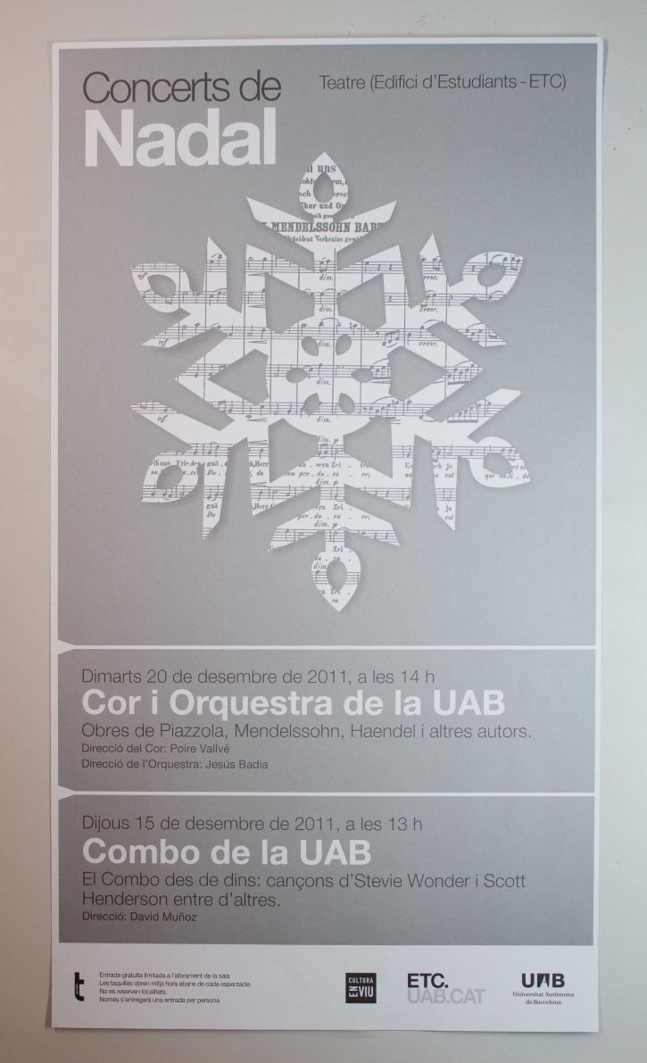 Amplia la imatge Concert de Nadal. Cor i Orquesta de la UAB