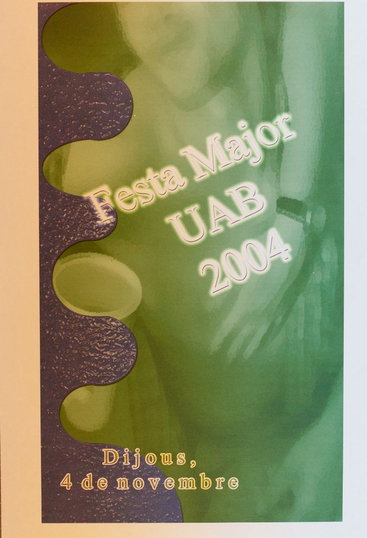 Amplia la imatge Concurs de Cartells Festa Major UAB 2004