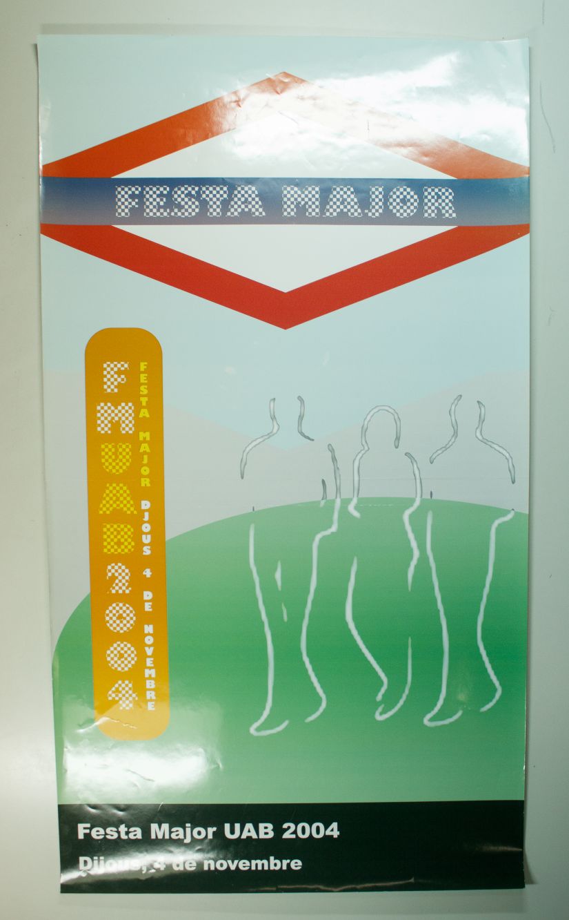 Amplia la imatge Concurs de Cartells Festa Major UAB 2004