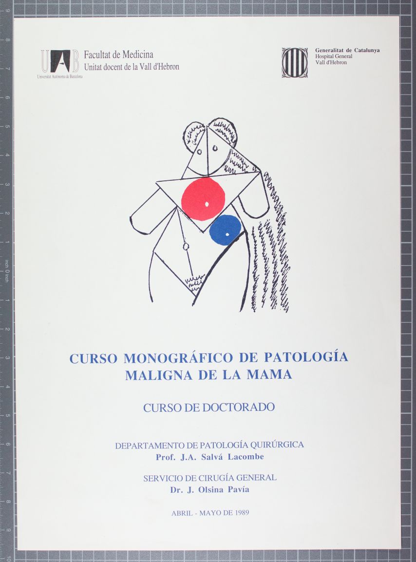 Amplia la imatge Curso monográfico de patología maligna de la mama
