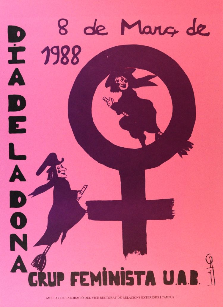 Amplia la imatge Dia Internacional de les Dones Treballadores (8 de març 1988) (davant)