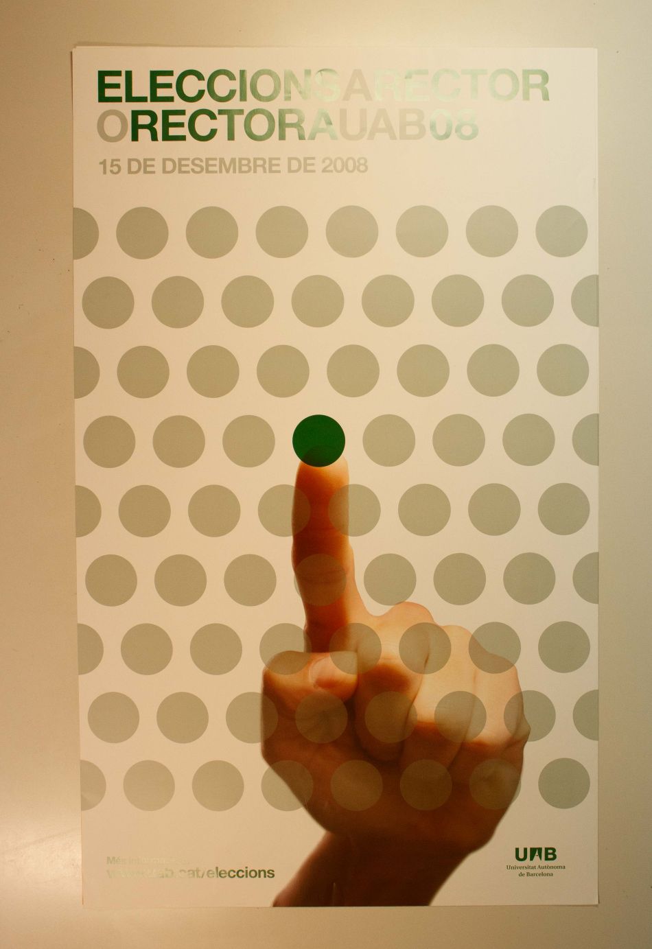 Amplia la imatge Eleccions a Rector o Rectora UAB 08