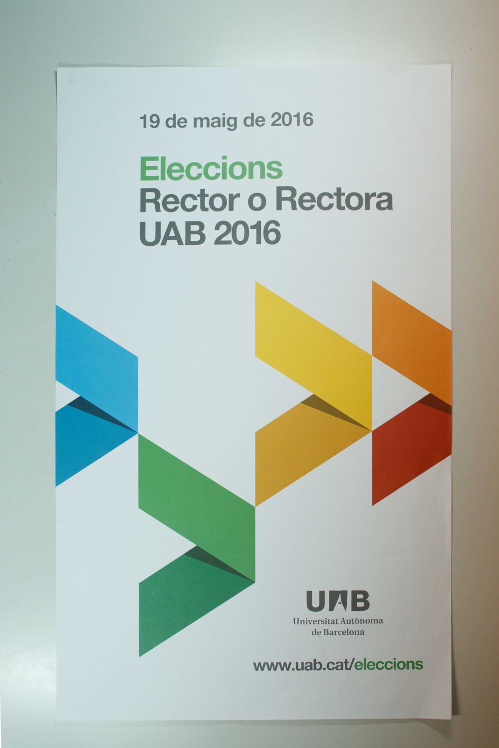 Amplia la imatge Eleccions Rector o Rectora UAB 2016