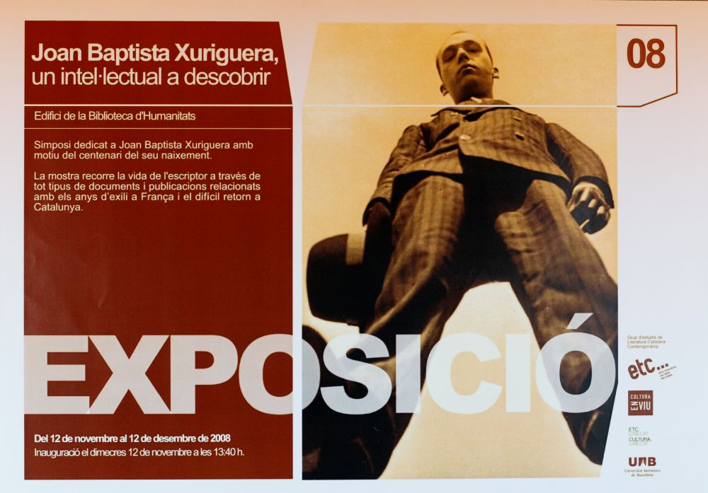 Amplia la imatge Joan Baptista Xuriguera, un intel·lectual a descobrir
