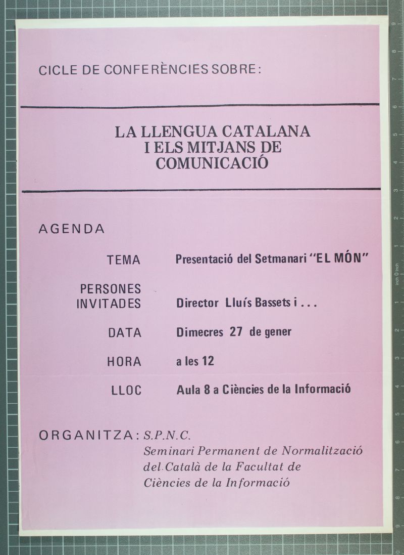 Amplia la imatge La Llengua Catalana i els Mitjans de Comunicació