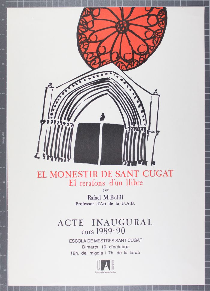 Amplia la imatge El monestir de Sant Cugat. El rerafons d'un llibre